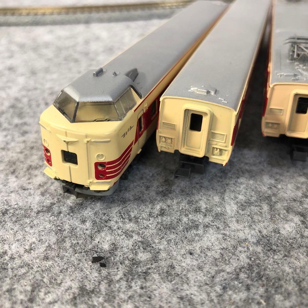 Nゲージ鉄道模型 381系6両編成+増結2両