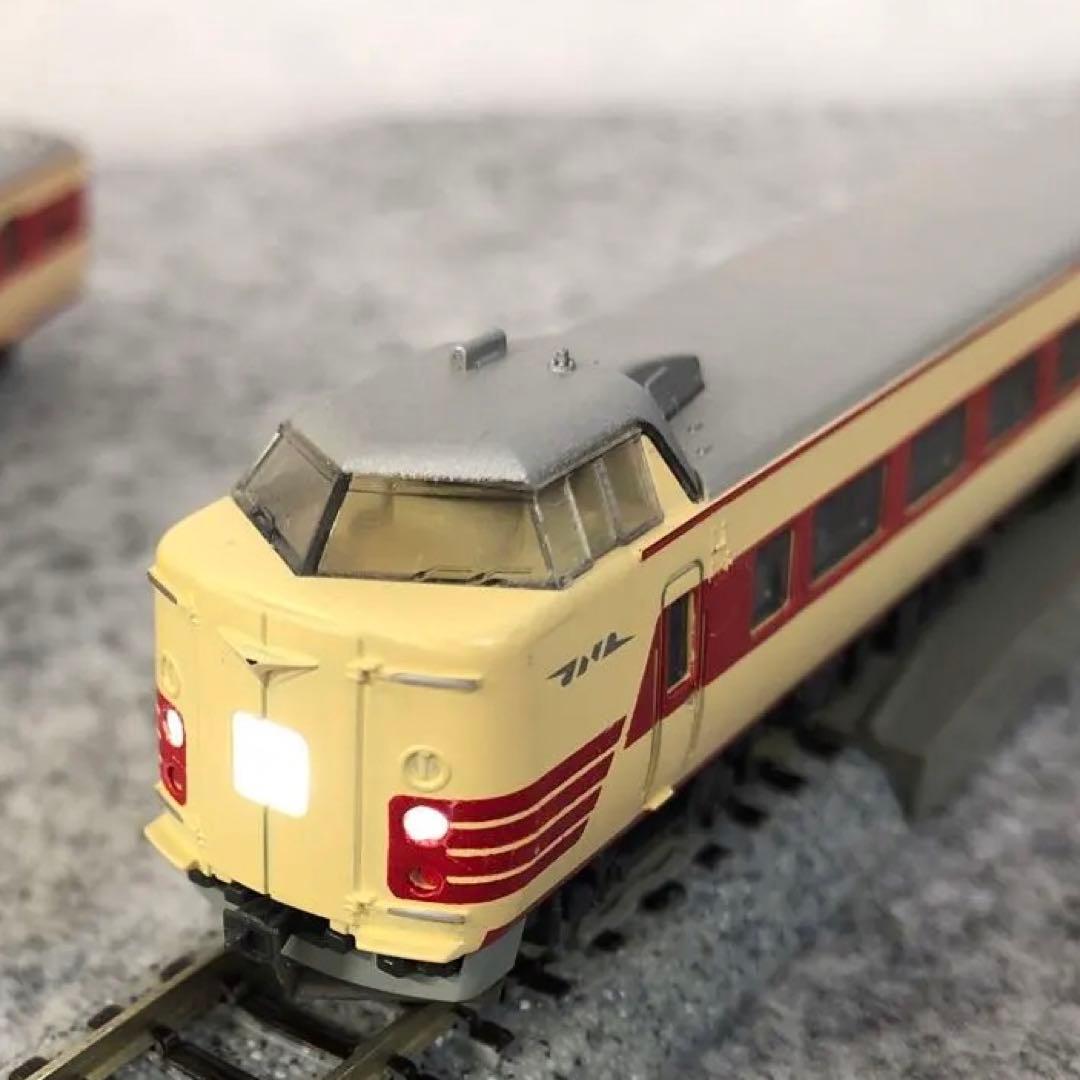 Nゲージ鉄道模型 381系6両編成+増結2両