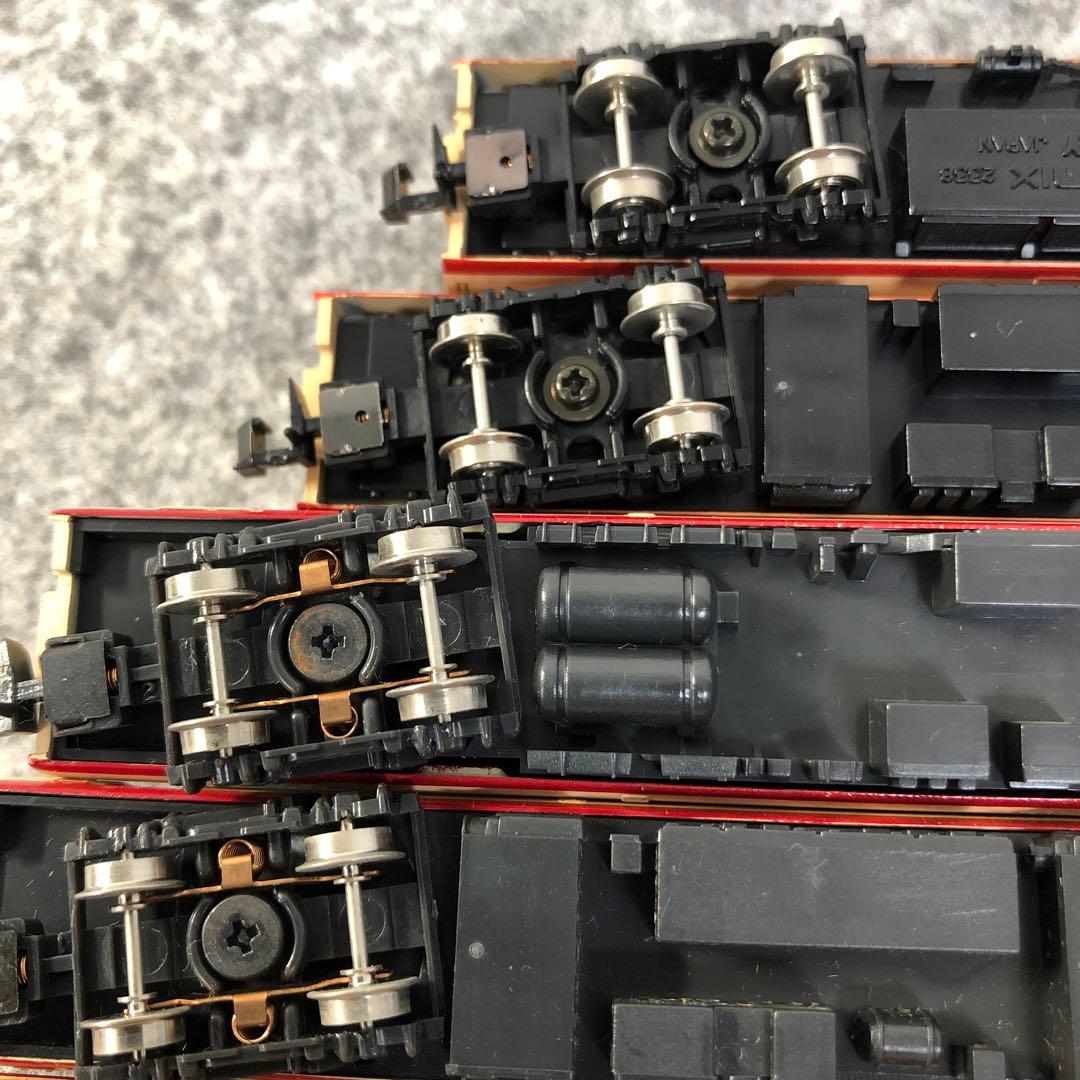 Nゲージ鉄道模型 381系6両編成+増結2両