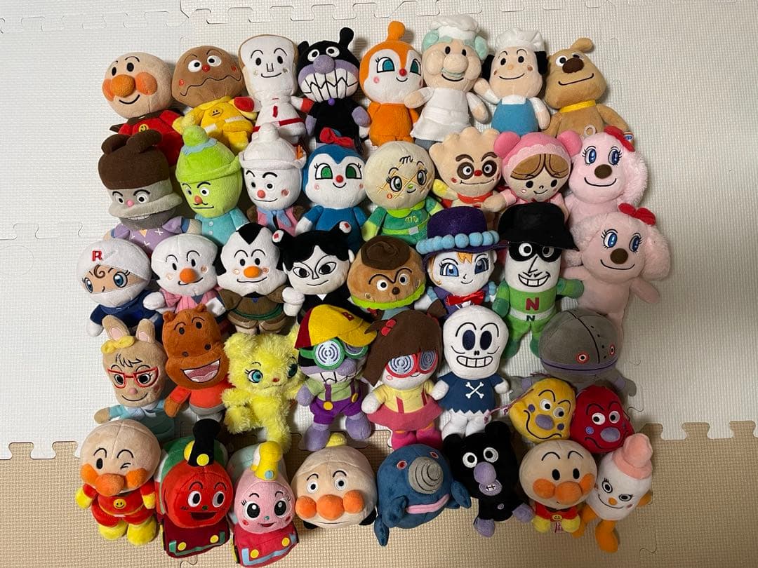 アンパンマン　プリちぃビーンズSplus ぬいぐるみ　ぷりちぃビーンズ　40体