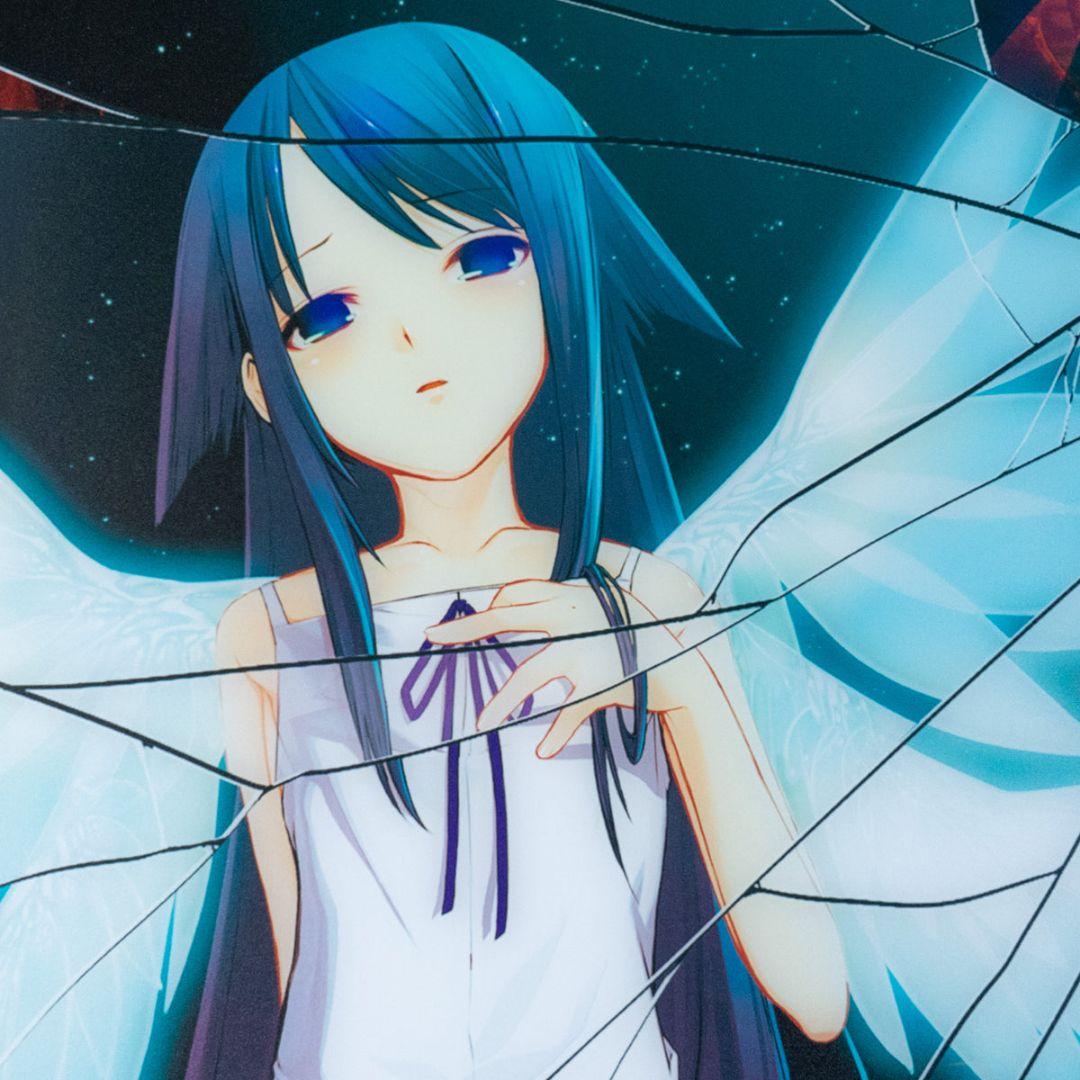 ふもコレ　ガラスマウスパッド　沙耶の唄　コラボ