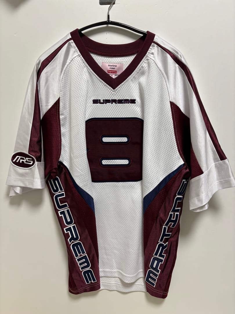 Supreme×Martine Rose Football ゲームシャツ 白 M