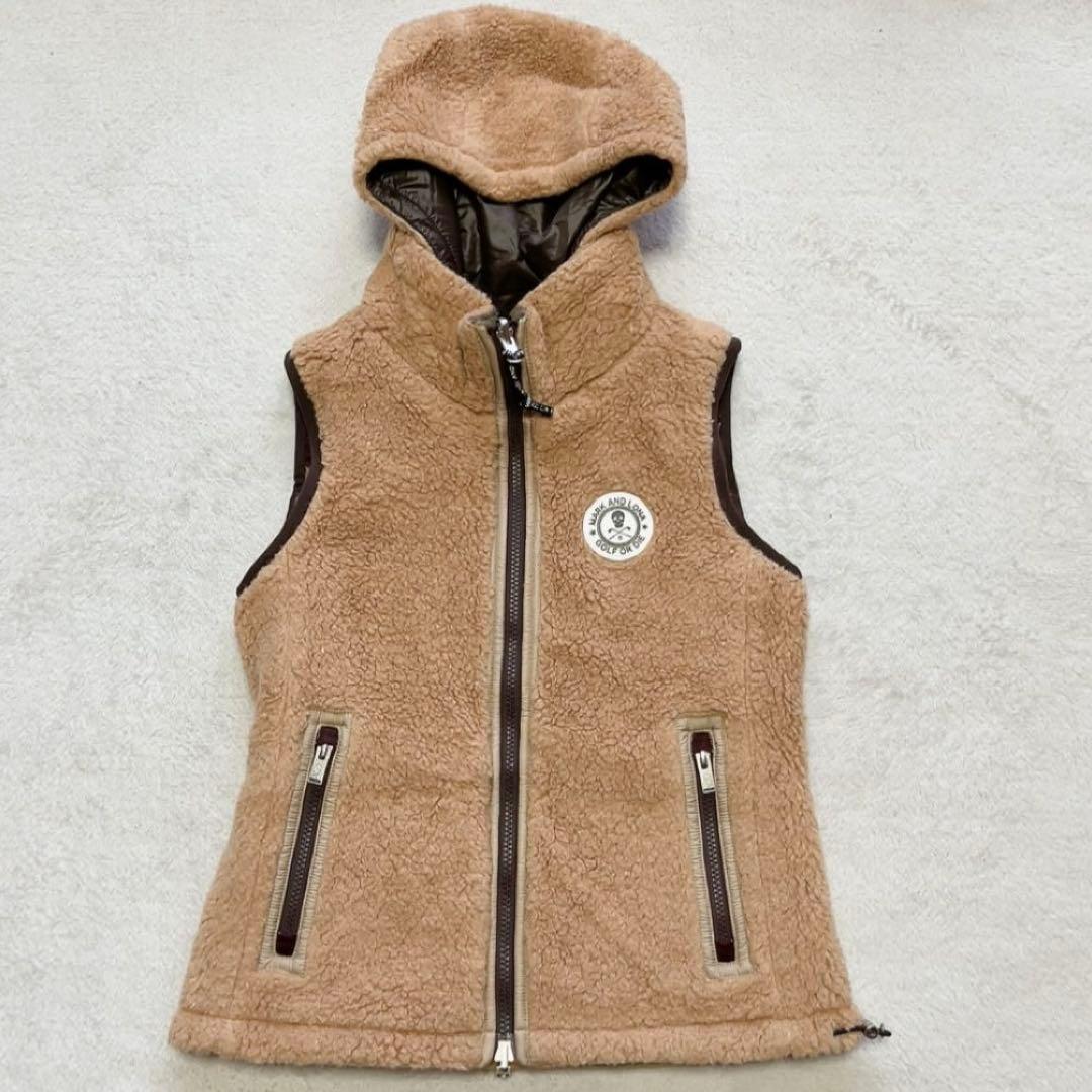 新品タグ付　マークアンドロナ　セットアップ　リバーシブル　ダウンベスト　パンツ