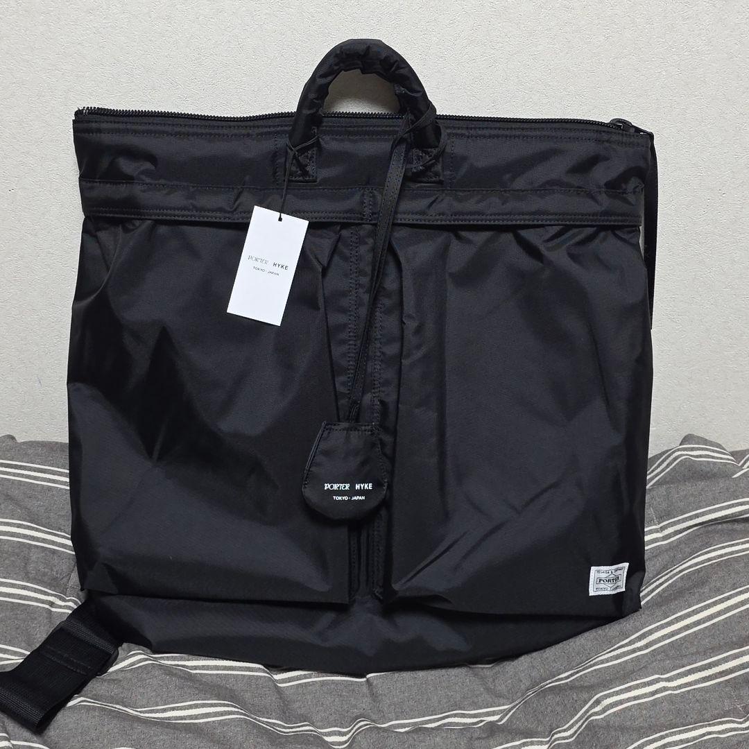 【一度のみ使用】HYKE × PORTER HELMET BAG 25aw