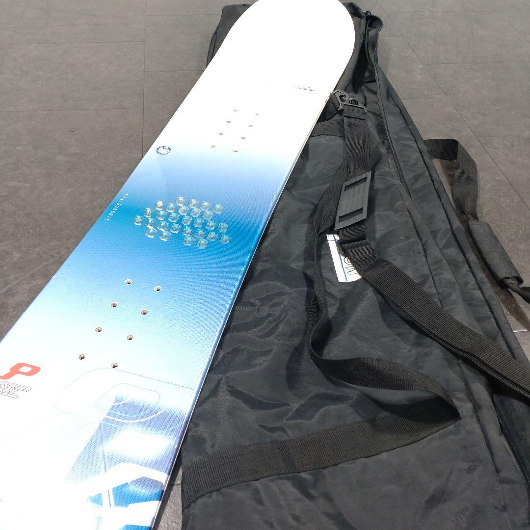 【パウダースティック スノーボード】 ケース付 144 チューン済