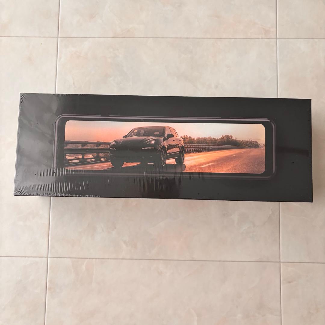 【新品】ドライブレコーダー★ミラー型 4K高画質 大画面 防水 ループ録画