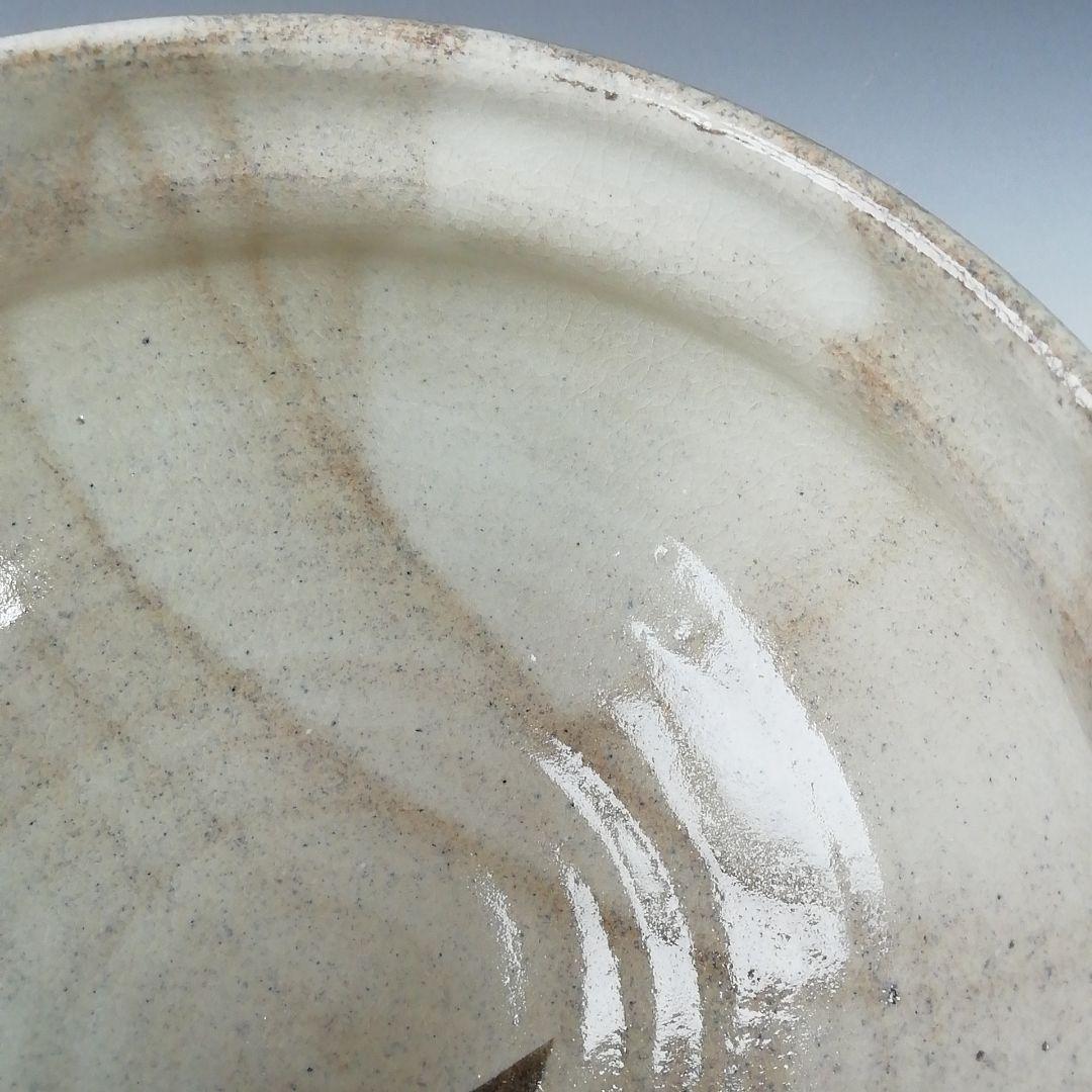 Ｔ６６４　建水　『粉引建水』『墨田窯　金太漢 作』　共箱　茶道具