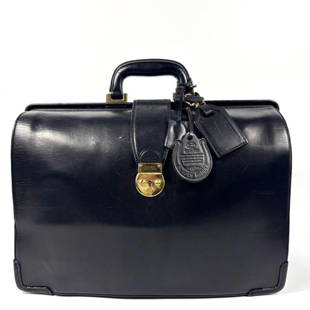 ✨希少美品✨ソメスサドル 大容量 ビジネスバッグ エグゼクティブダレスバッグ 黒
