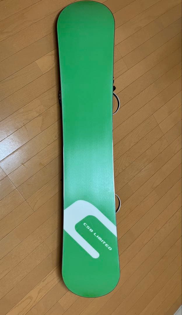 CSB スノーボード 147cm ビンディング、サロモンケース付き