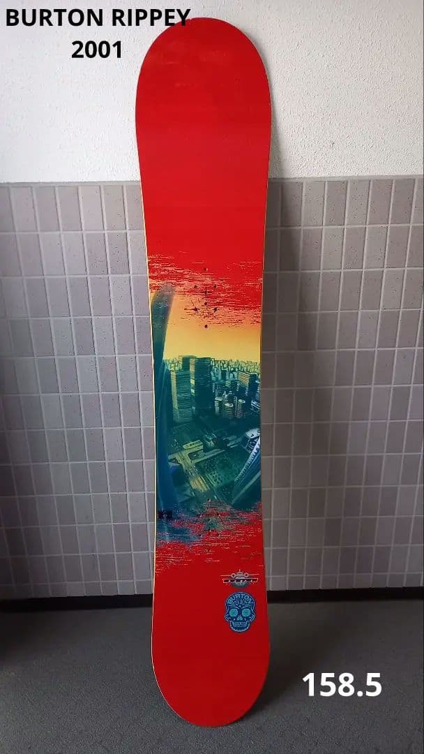 【レア赤ラメ】BURTON リッピー158.5 2001モデル スノーボード