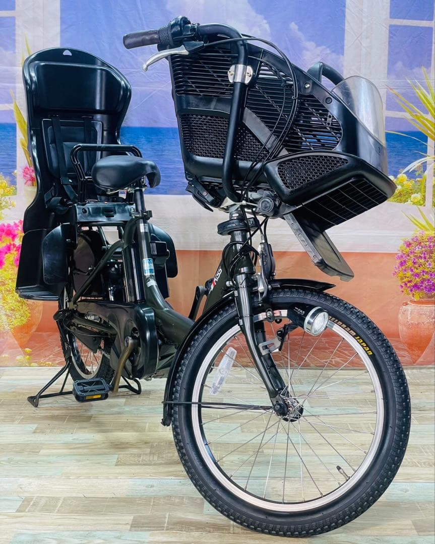 ヤマハパスキス⭐️人気モデル！子供乗せ電動アシスト自転車Y3420