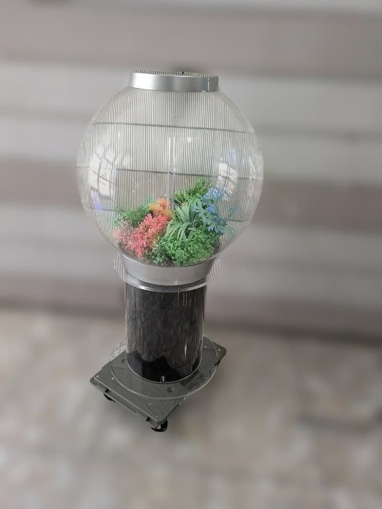 ※直接手渡し（福岡県福岡市）　Oase　バイオーブ　アクリル水槽 キャビネット