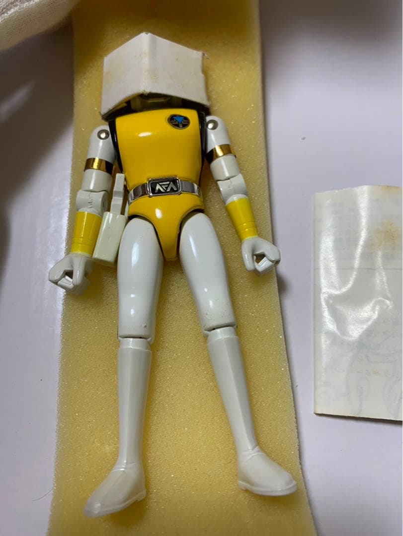 ⚠️デッドストック　超新星フラッシュマン　イエローフラッシュ　当時物　超合金