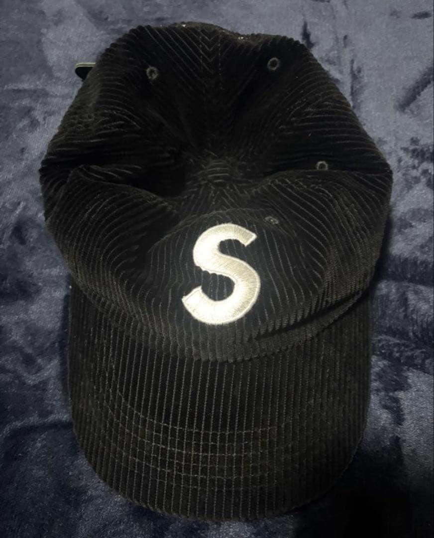 帽子 supreme 23AW Corduroy S logo 6 Panel