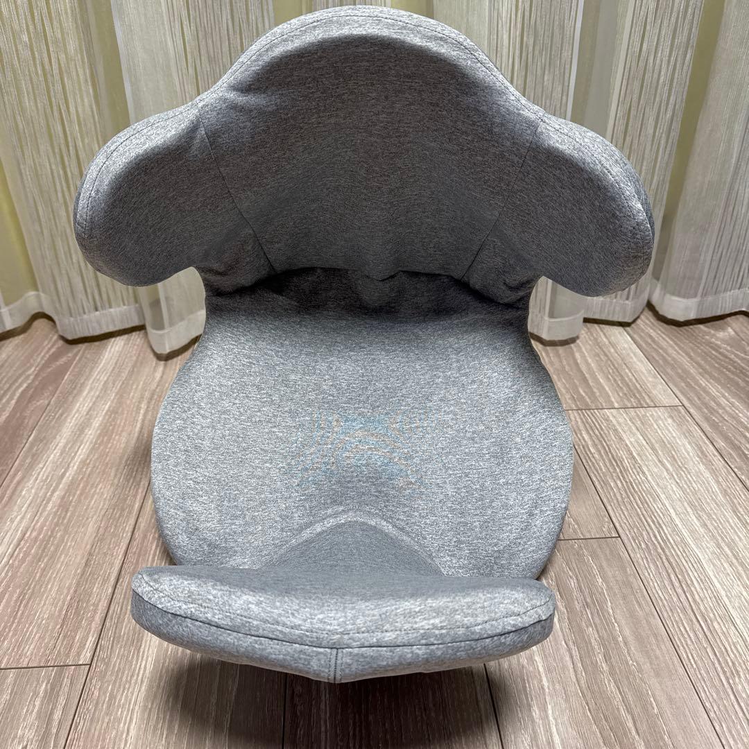 美品　ヨガバランス開脚チェア　グレー　箱あり