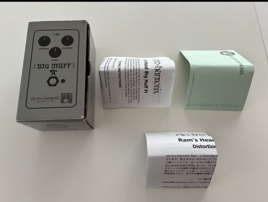 ギター Electro-Harmonix RAM'S HEAD BIG MUFF Pi