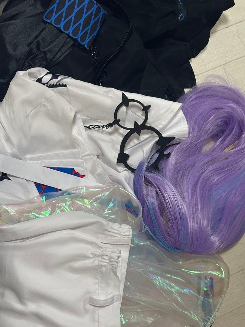 にじさんじ 星導ショウ コスプレ 衣装　ウィッグ