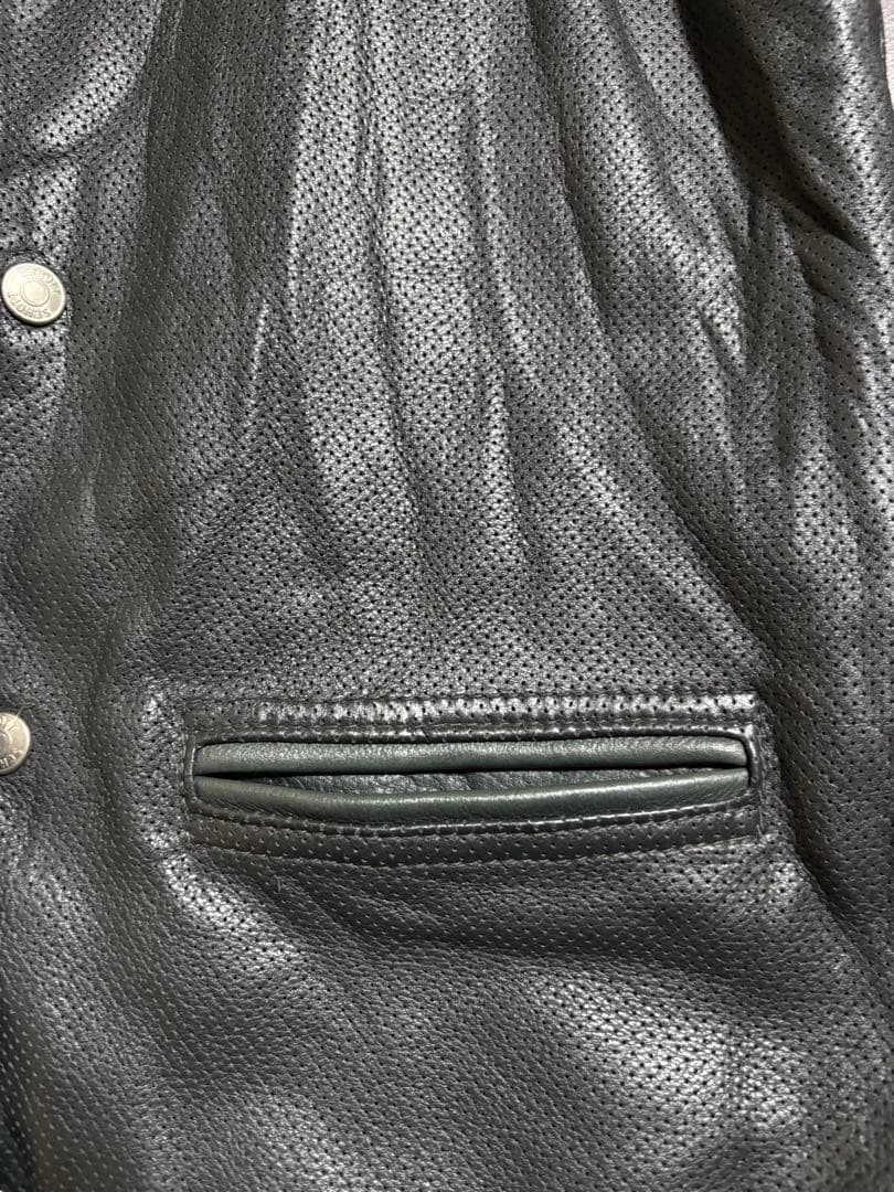 ショット　レザー ベスト