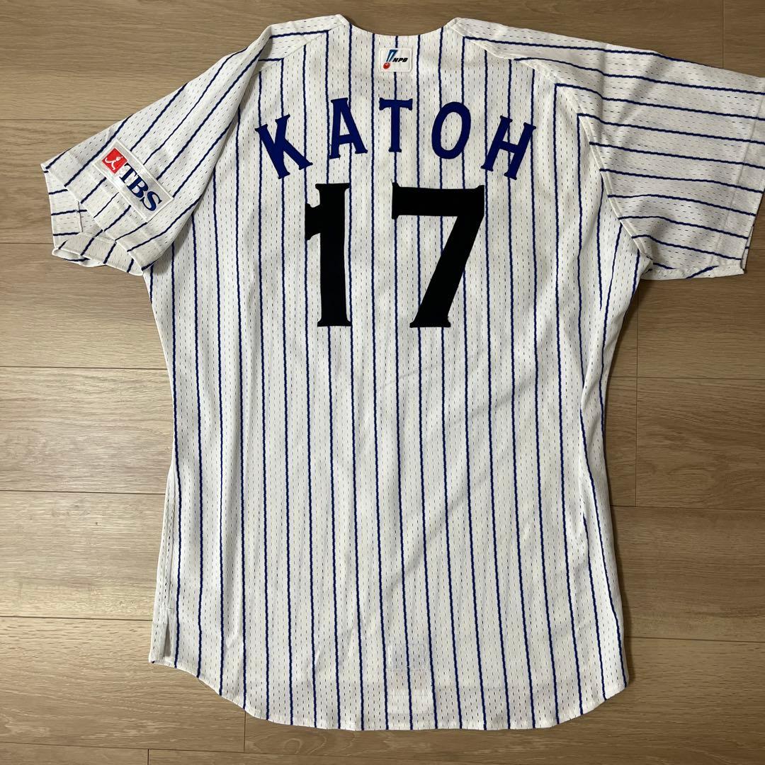 横浜DeNAベイスターズ　加藤　武治ホームユニフォーム　実使用　TBS