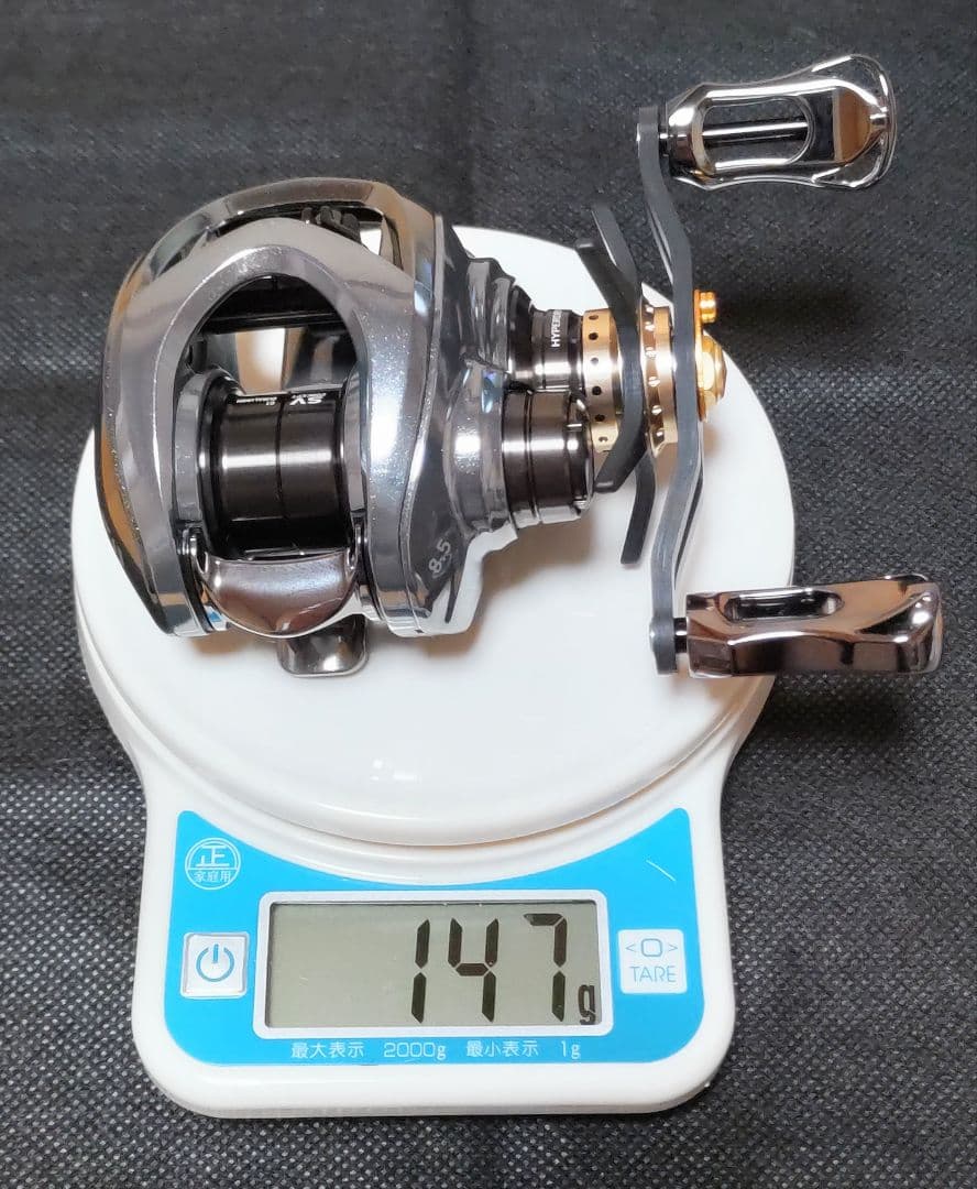 ダイワ 25スティーズ LTD CT SV TW 70XH カスタム／ゴールド