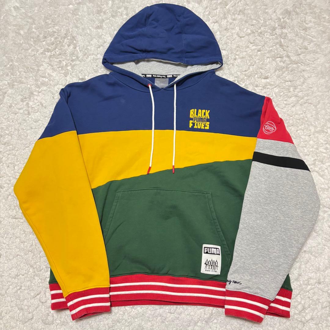 【美品✨】PUMA BLACK FIVES ジャージ セットアップ カラフル