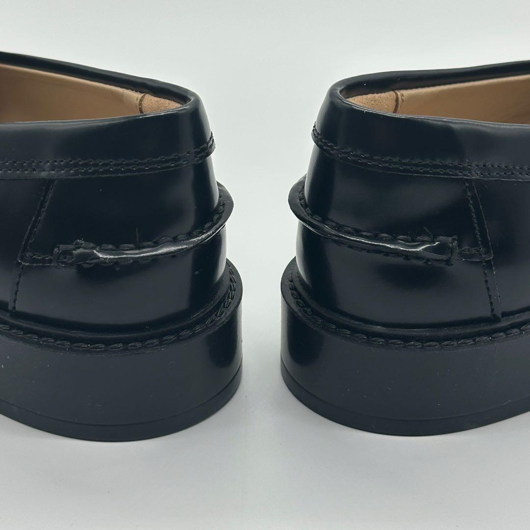 トッズケイトローファー 36 チェーン金具ブラックレザー