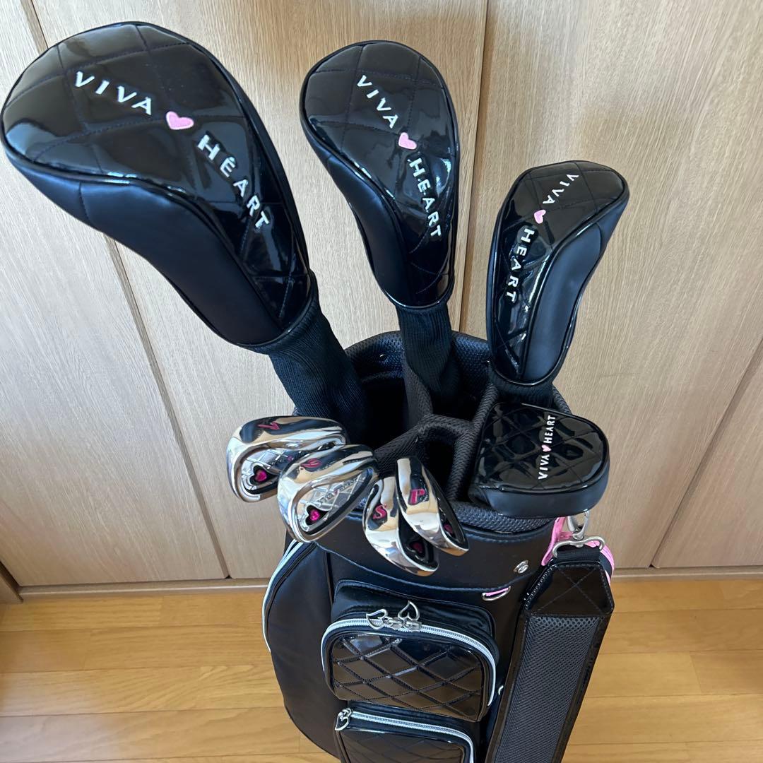 VIVA HEART 初心者 レディース ゴルフ クラブセット