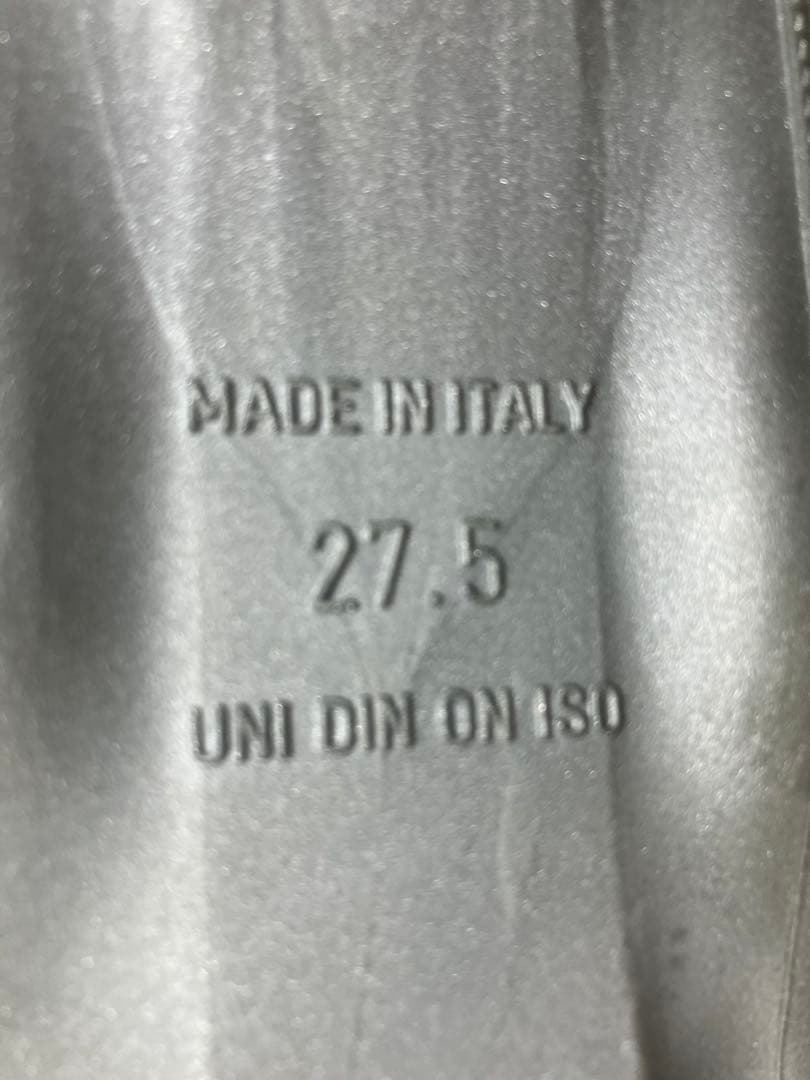 【美品】LANGE RRS80 スキー ブーツ シルバー