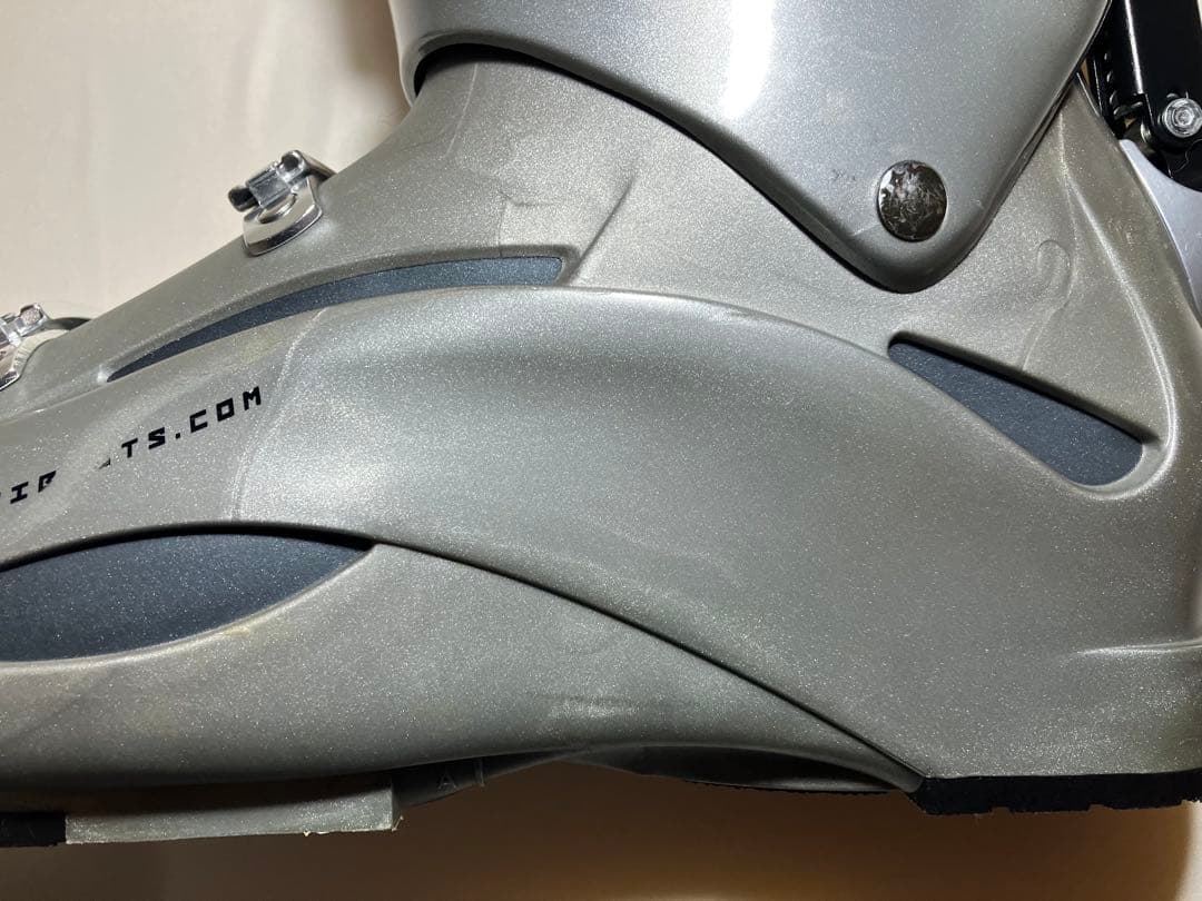 【美品】LANGE RRS80 スキー ブーツ シルバー