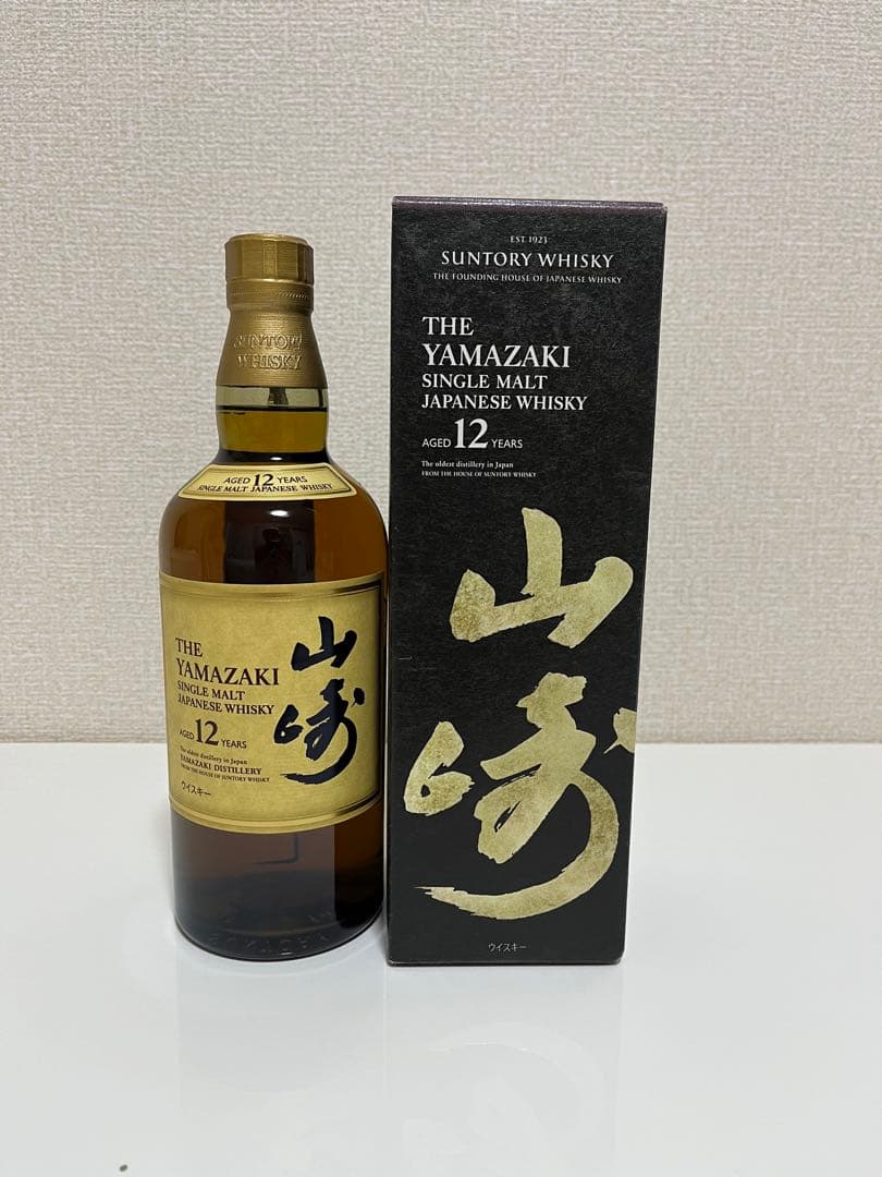 【箱付き】山崎 12年 シングルモルトウイスキー 700ml 箱入り