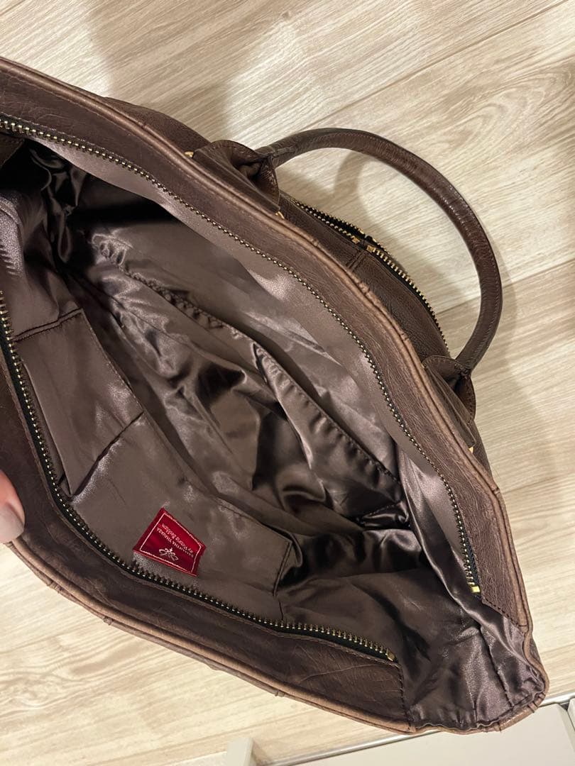 vintage brown leather bag y2k グランジ