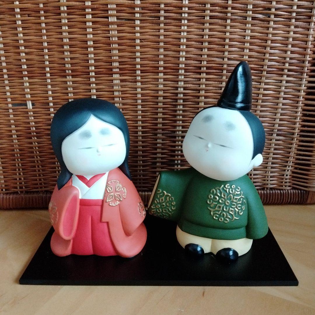 美品　ひな人形　インテリア　飾り　雛祭り　雛人形や五月　オブジェ