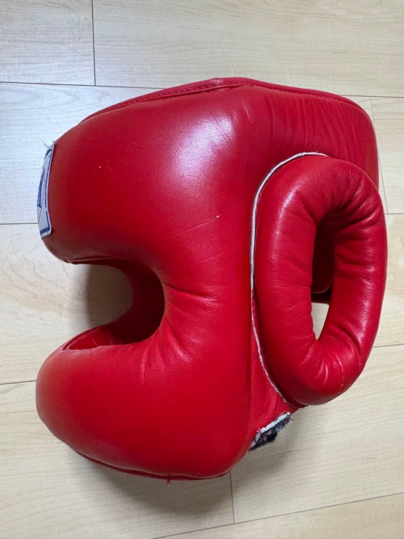 WINDY 赤 ヘッドギア フルフェイス （Ｌサイズ）