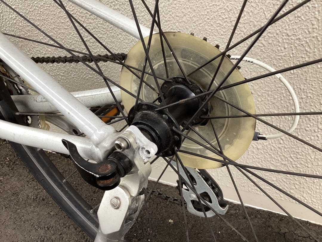 Liv エスケープR3W クロスバイク XXS ホワイト フロントキャリア付き