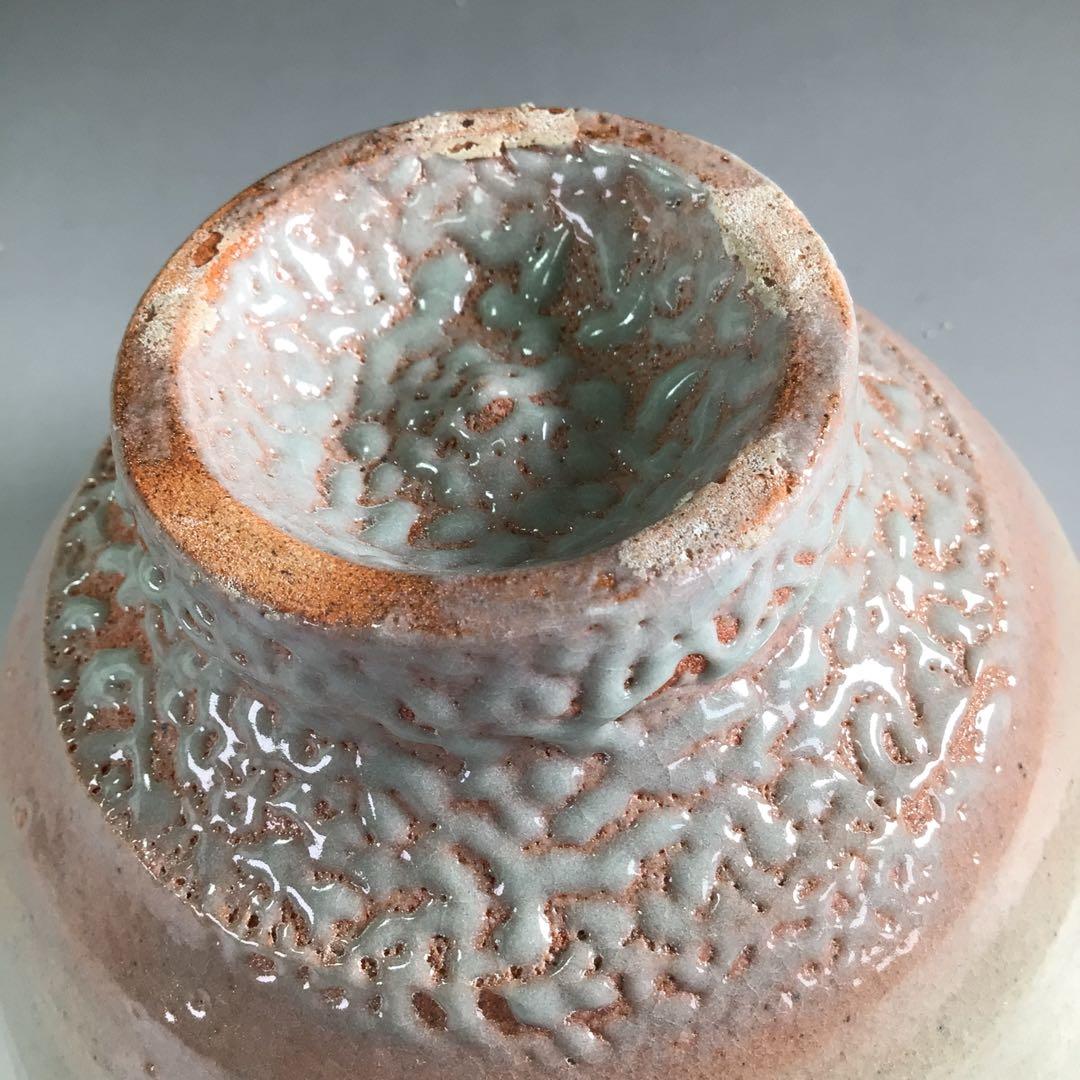 Ｒ１８９　茶碗　『慶州窯造』『大徳寺　大橋香林　箱書』『高麗茶碗』　共箱　茶道具