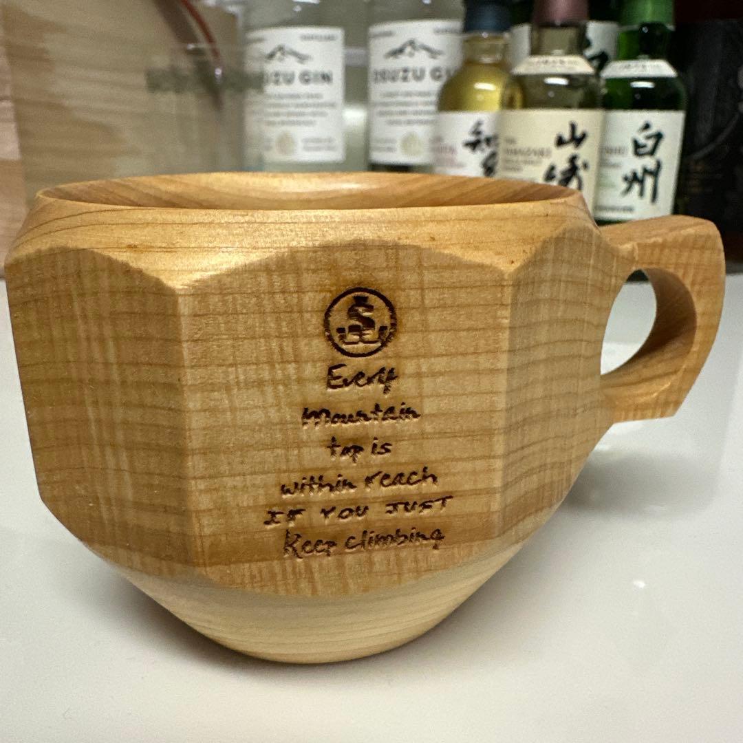 ソマビトSOMABITO ウッドカップ 自宅保管未使用品 ジンカップ