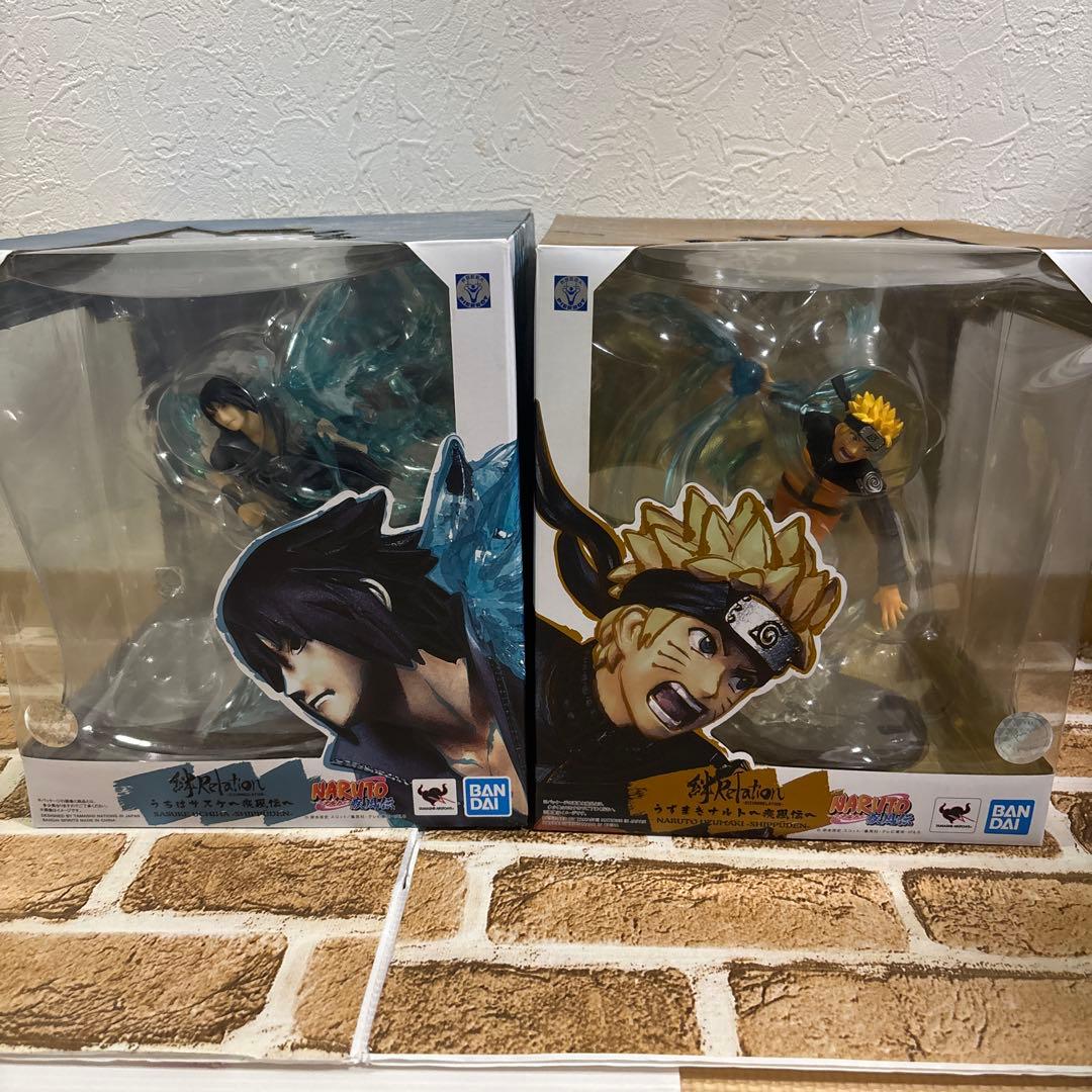 NARUTO フィギュアーツzero 絆Relation ナルト　サスケ　セット
