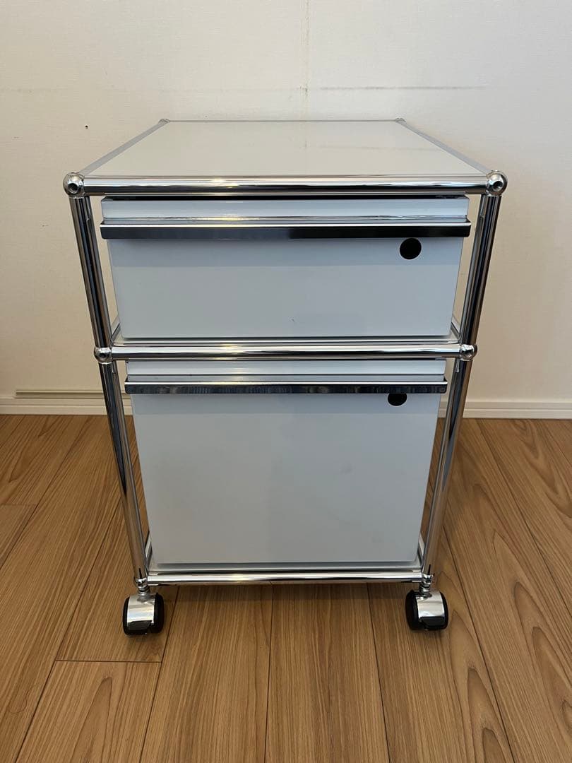 USM ハラー ロールボーイ 2段 キャスター ワゴン