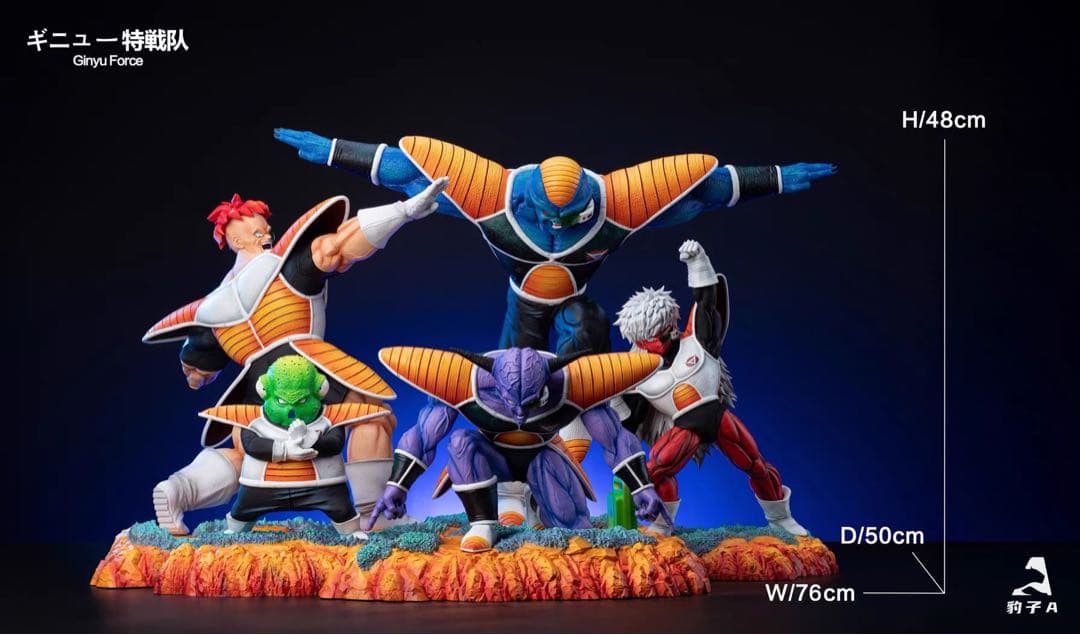 ドラゴンボール ギニュー特戦队 フィギュア ガレージキット