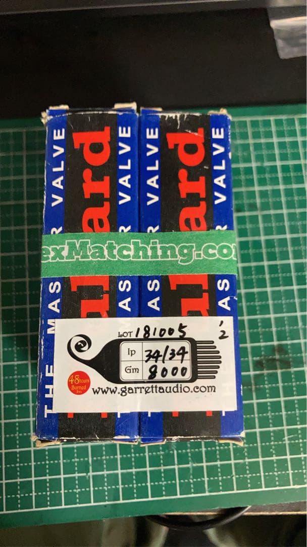 mullard EL84 クアッド　真空管