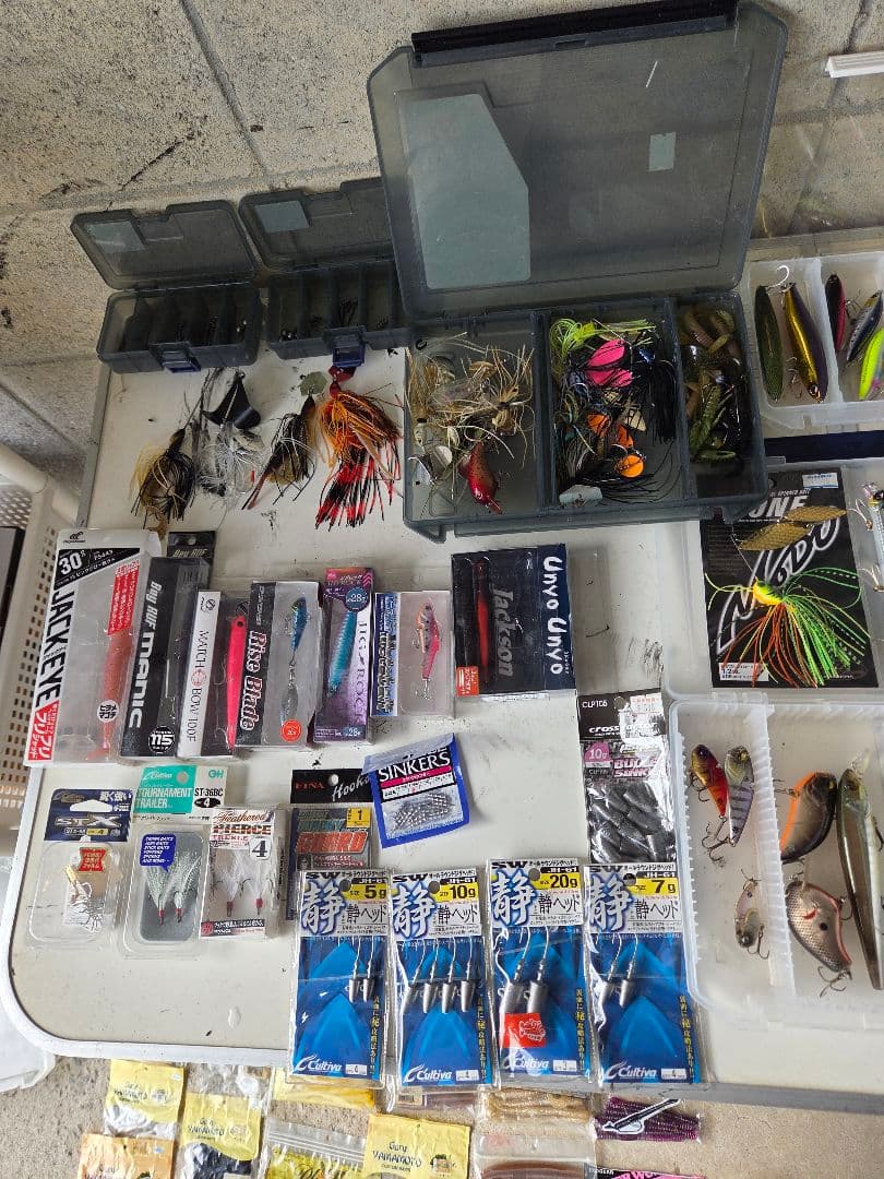 ブラックバス引退ルアーセット シーバスルアー