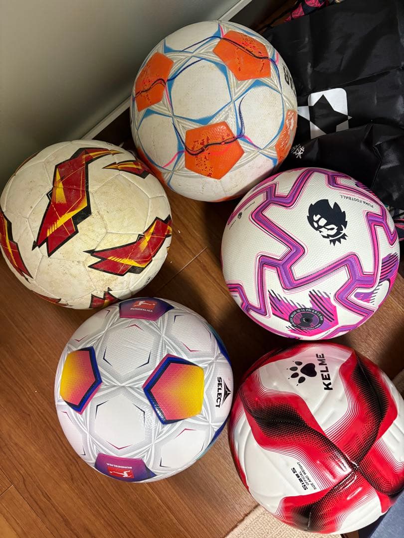 ロ*シ様 サッカーボールセット 5個