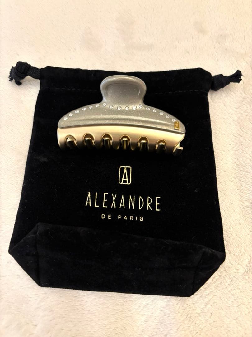 ALEXANDRE DE PARIS ヴァンドーム Mクリップ カーキ