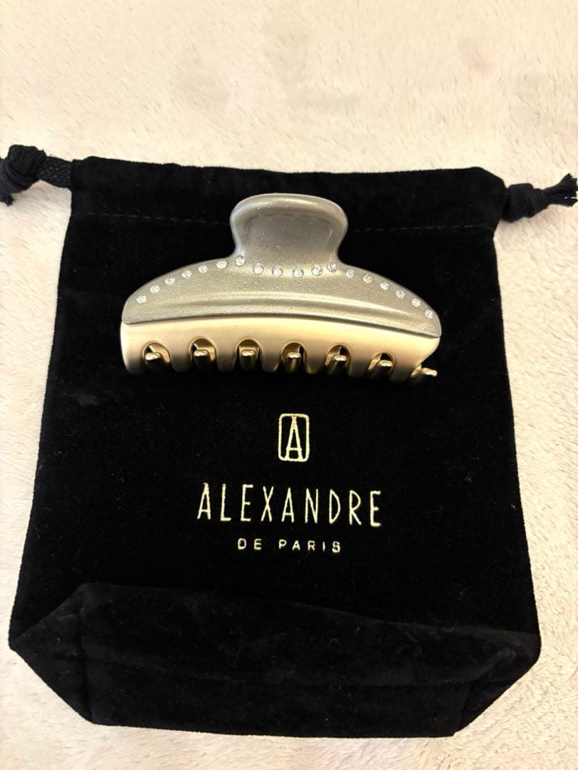 ALEXANDRE DE PARIS ヴァンドーム Mクリップ カーキ