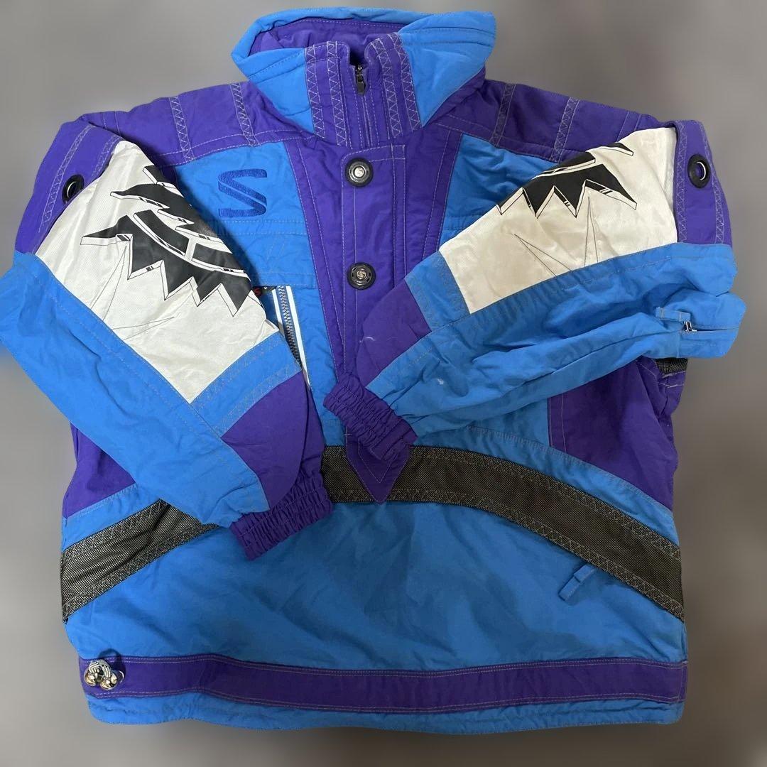 SALOMON スノーボードジャケット 紫/青