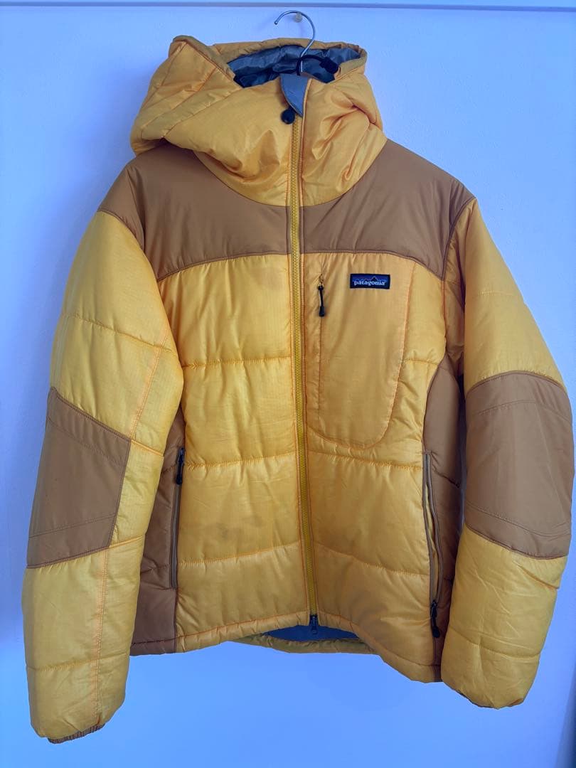 極美品 パタゴニア DAS PARKA ダスパーカ ツギハギ イエロー 08年製