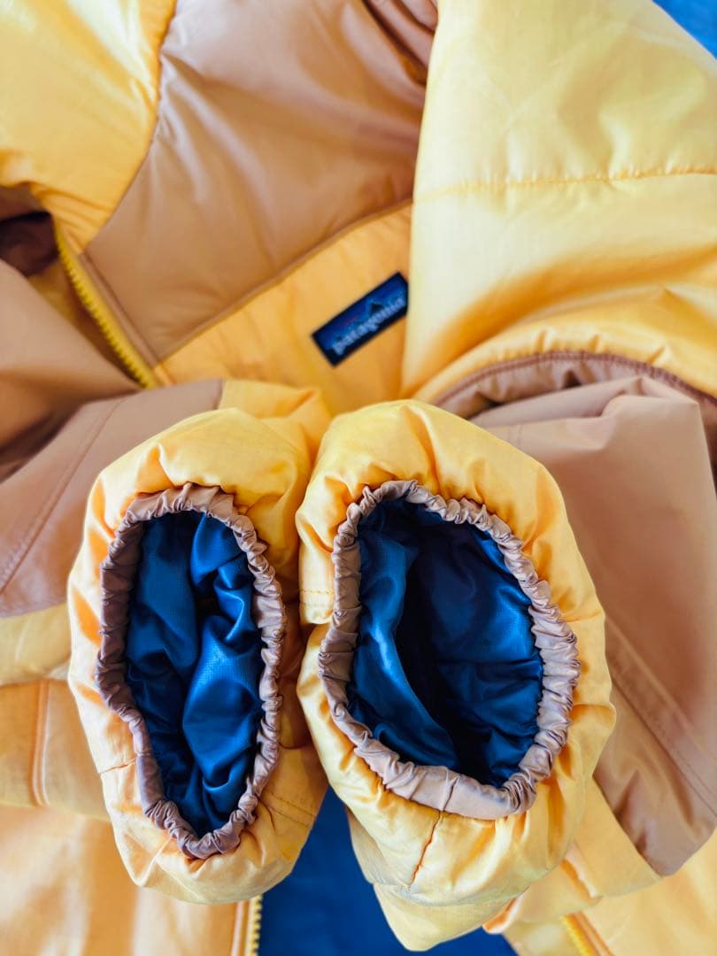 極美品 パタゴニア DAS PARKA ダスパーカ ツギハギ イエロー 08年製