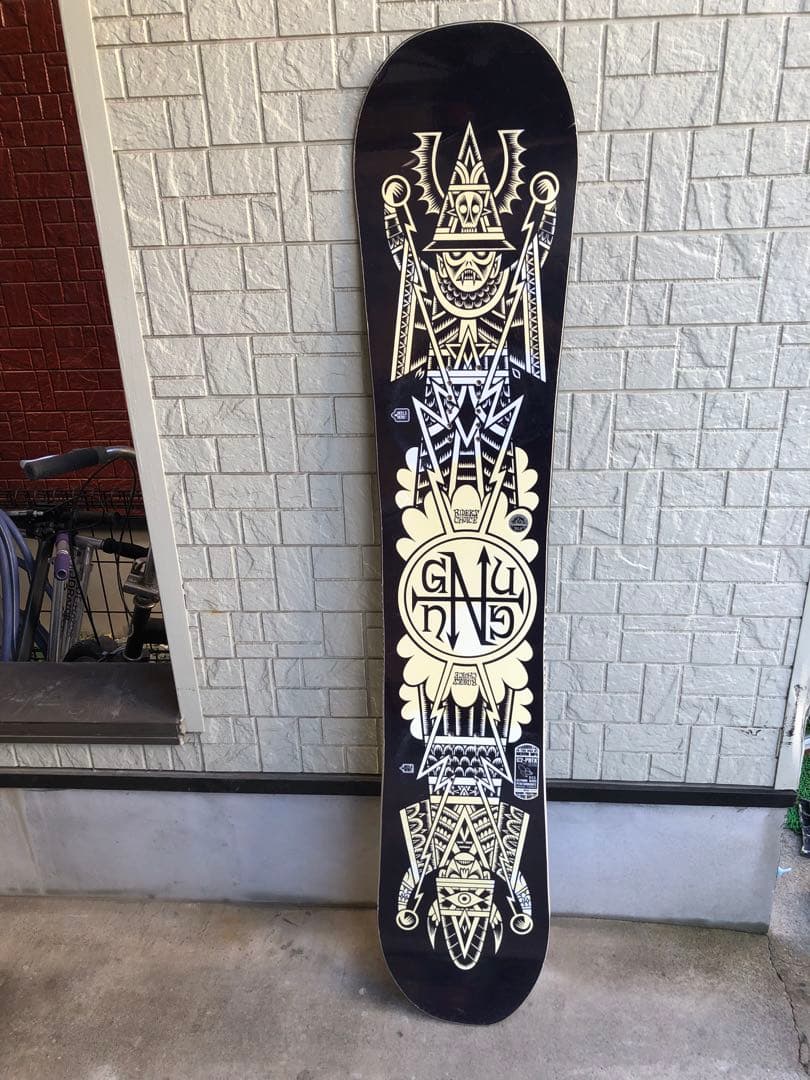 GNU Rider's Choice 151.5cm 左右非対称スノーボード