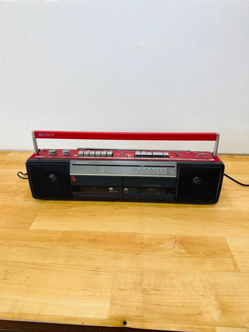 SONY CFS‐W301 ソニーラジカセ　動作品 希少 時代物　アンティーク