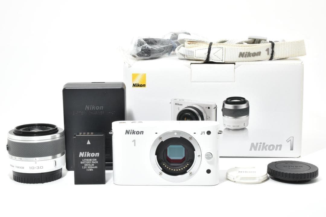■ 美品 ■　ニコン Nikon 1 J1 レンズキット 安心の動作確認済品≫